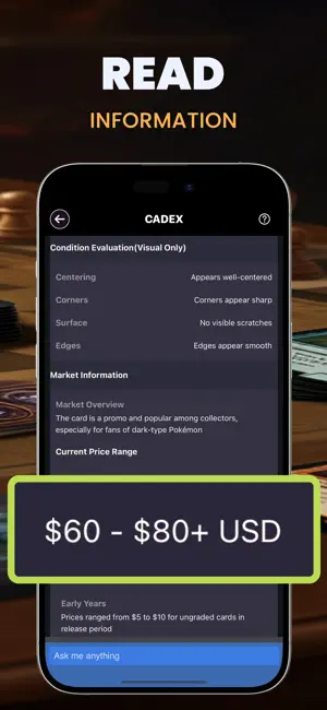 Sports Card Scanner - CADEX screenshot 3