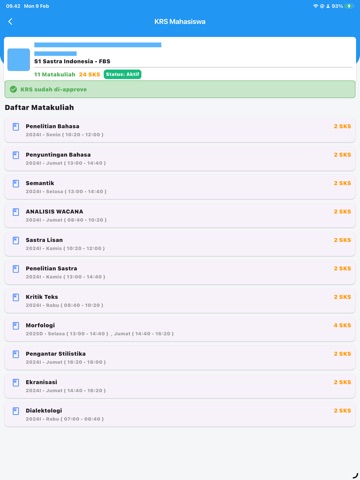 SIDIA UNESA iPad screenshot