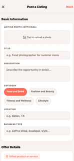 ClixVia: Creator Collabs screenshot 2