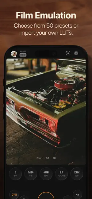 Lustra - Professional Camera screenshot 3