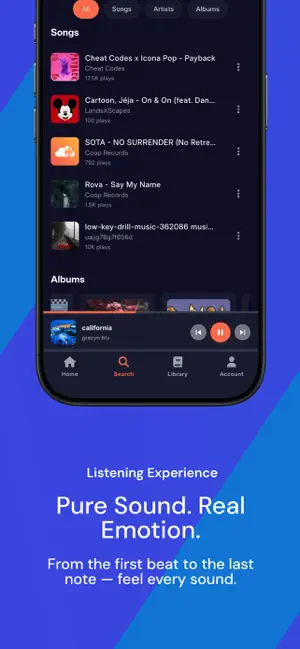 Audibeat – Music & Playlists screenshot 2