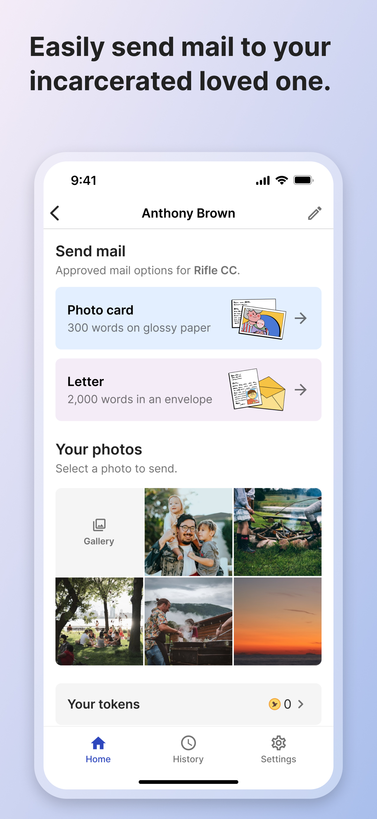 Ameelio Mail: Photos to Prison