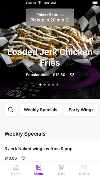 Phlavz iPhone screenshot 2 - Food & Drink app