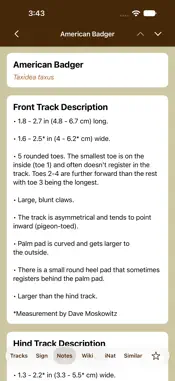 iTrack Wildlife Pro screenshot 3