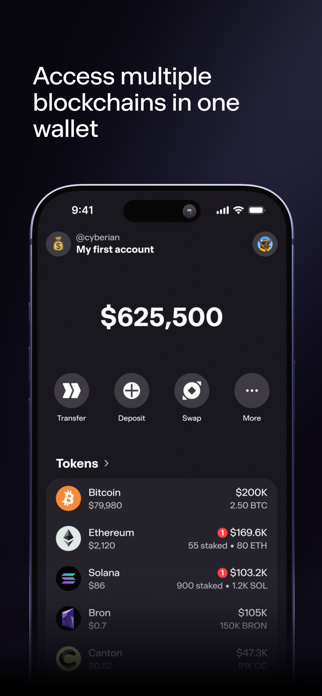 Bron Wallet Screenshot 2 of 6