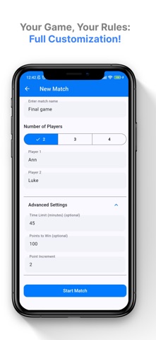Scoreboard: The Points App Screenshot 3 of 3
