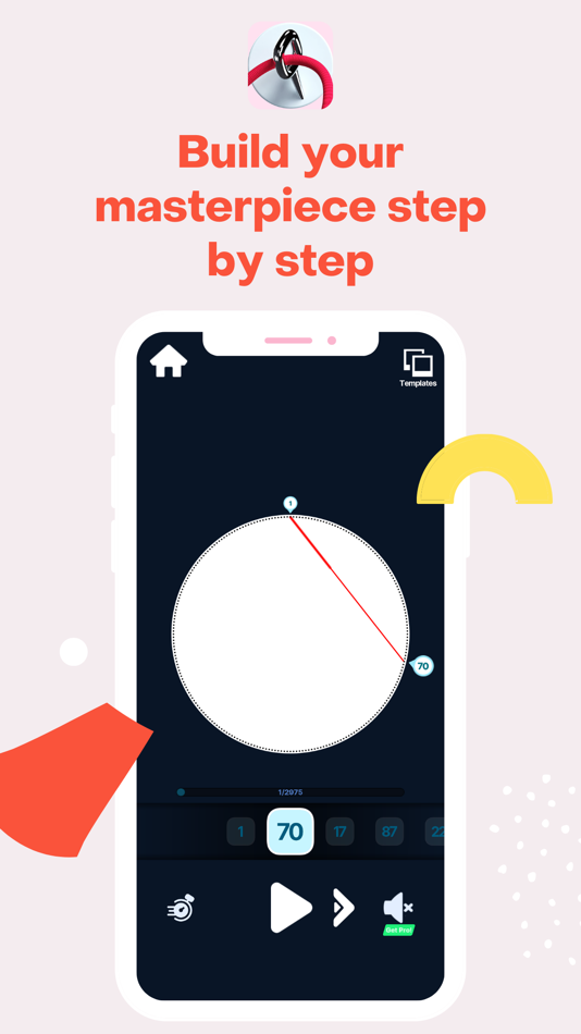 #3. String Art Maker (iOS) Podle: Oguzhan Avci