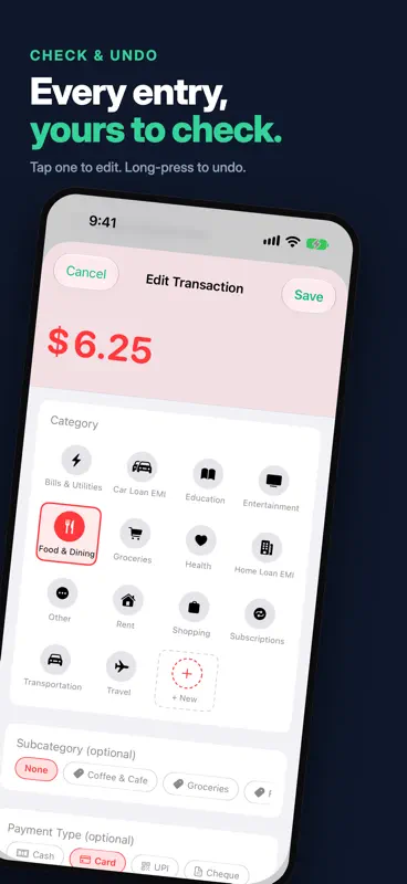Pocket Clear: Expense Tracker screenshot 2 of 10