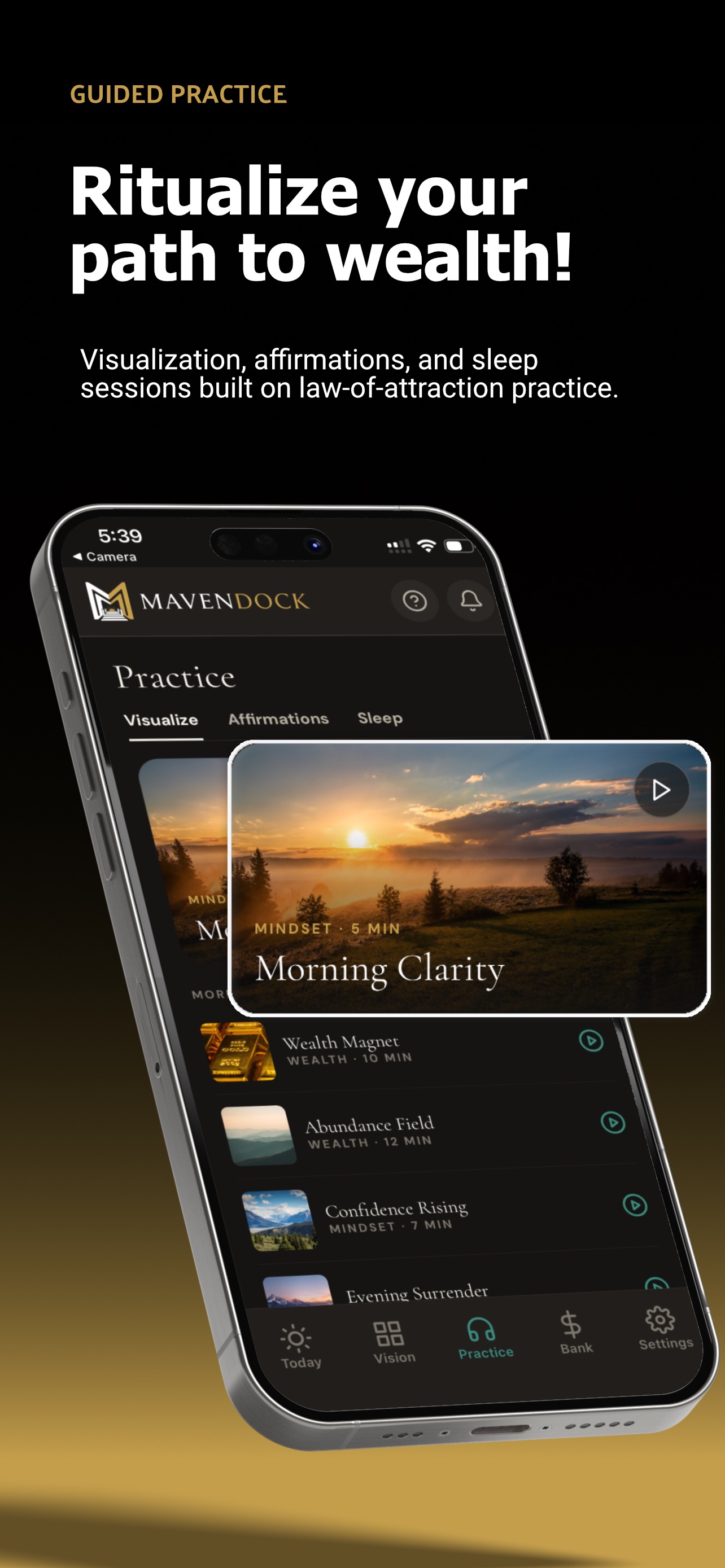 Screenshot 3 of MavenDock - Manifest Money