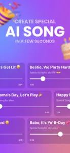 Happy AI: Song, Music Creator screenshot #1 for iPhone