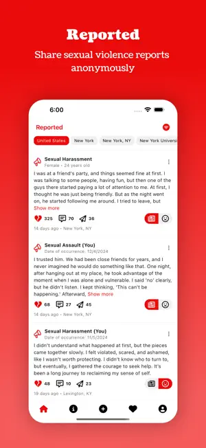 Reported: Against Violence screenshot 1