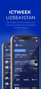 ICTweek uzbekistan screenshot #1 for iPhone