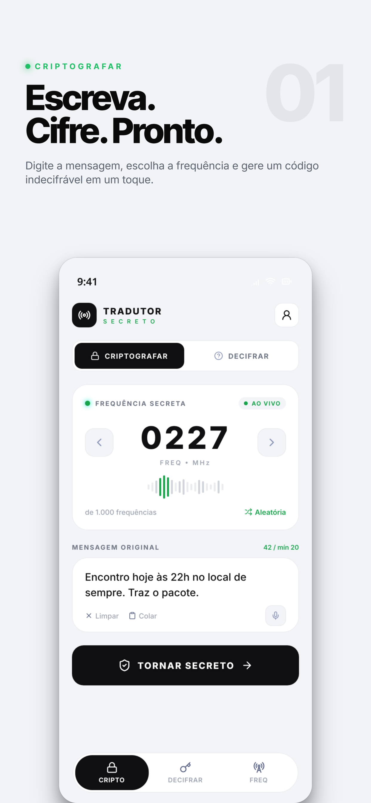Tradutor Secreto screenshot 2