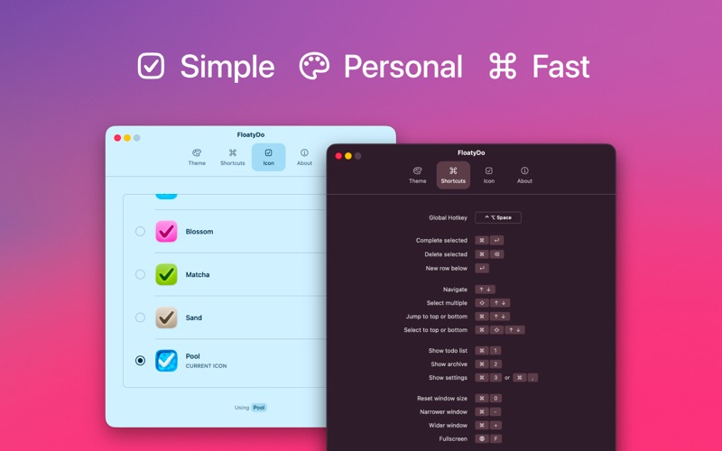 FloatyDo screenshot