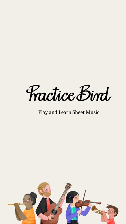 PracticeBird Learn Sheet Music