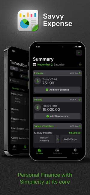 ‎Savvy Expense Screenshot