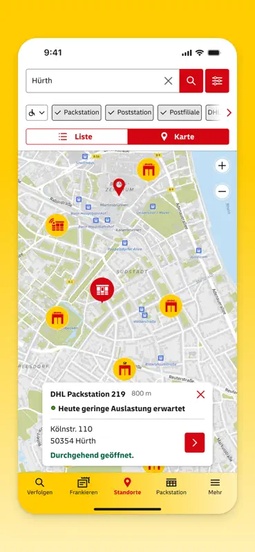 Post & DHL screenshot 6 of 8