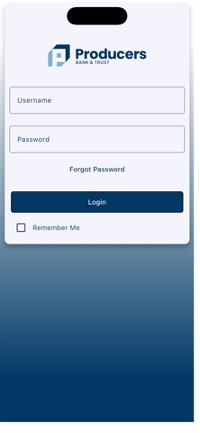 Producers Bank & Trust Mobile Screenshot 1 of 4