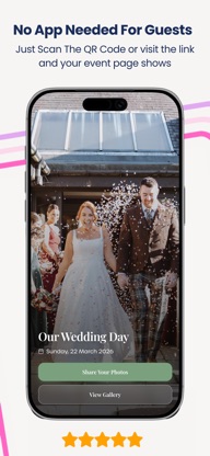 PixelParty: QR Wedding Photos screenshot 2