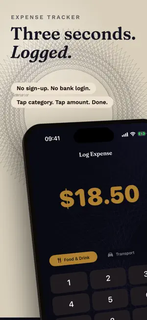 Quick Expense Tracker: Private screenshot 1