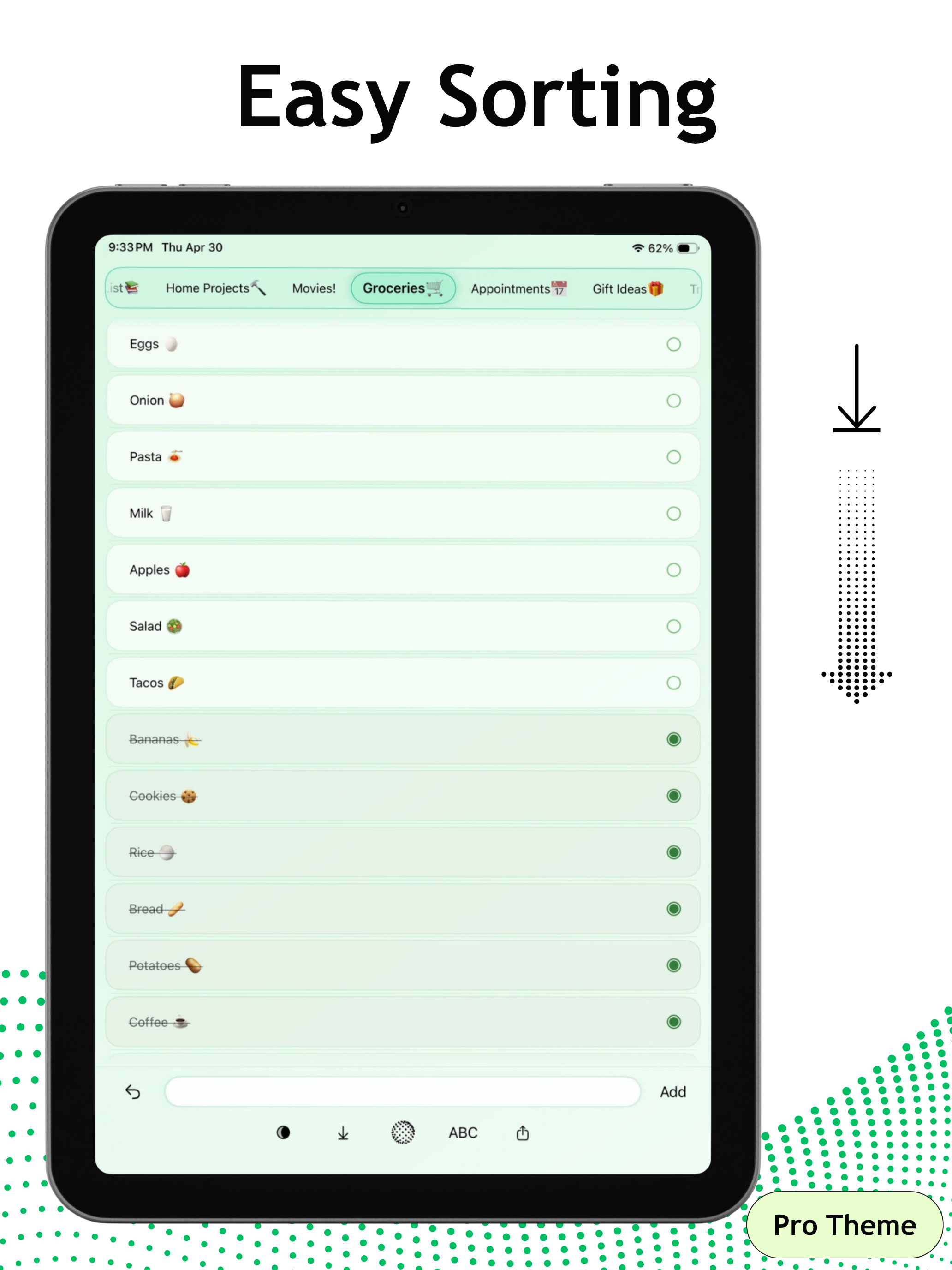DotList