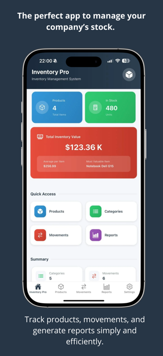Inventory Pro - Stock Control Screenshot 1 of 10