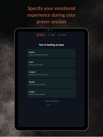 wGod - Daily Prayer iPad screenshot