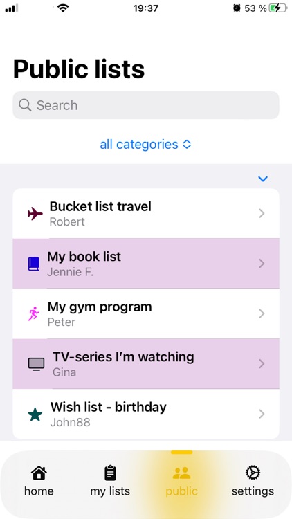 Listorama screenshot-5