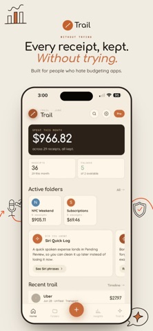 Trail · Receipt Scanner Screenshot 2 of 9