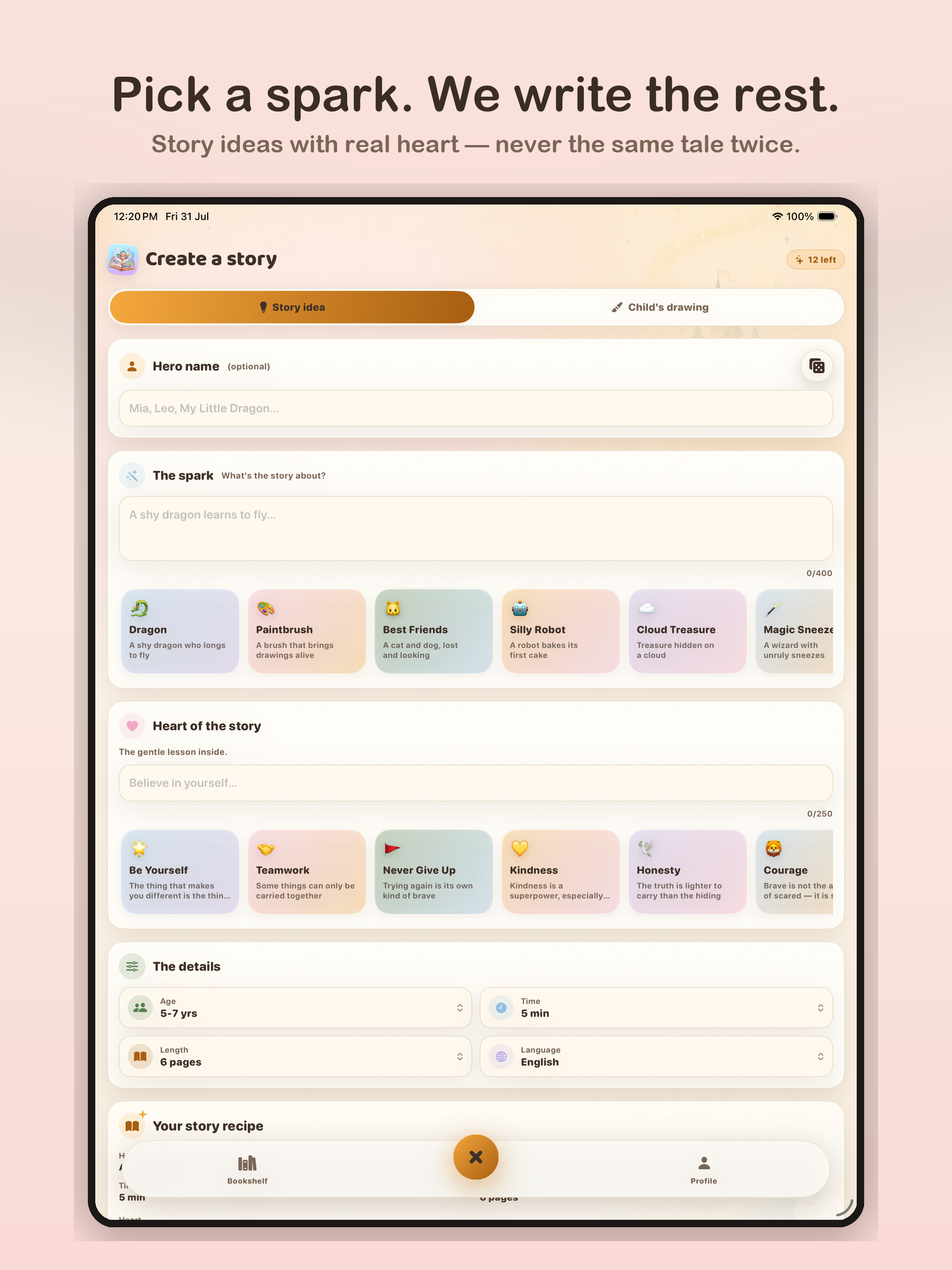 StoryCanvas Bedtime Stories screenshot 7