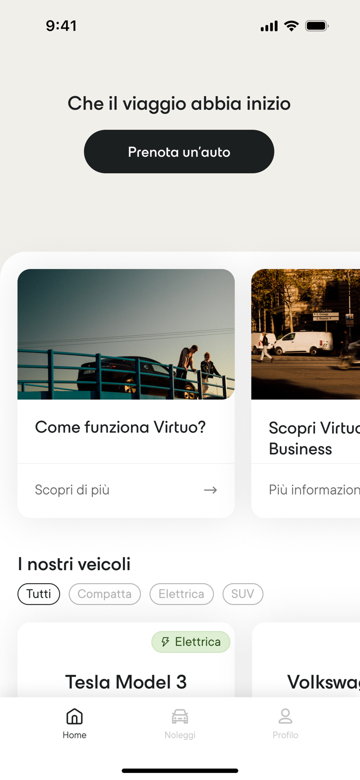 Virtuo - Noleggio auto screenshot 3
