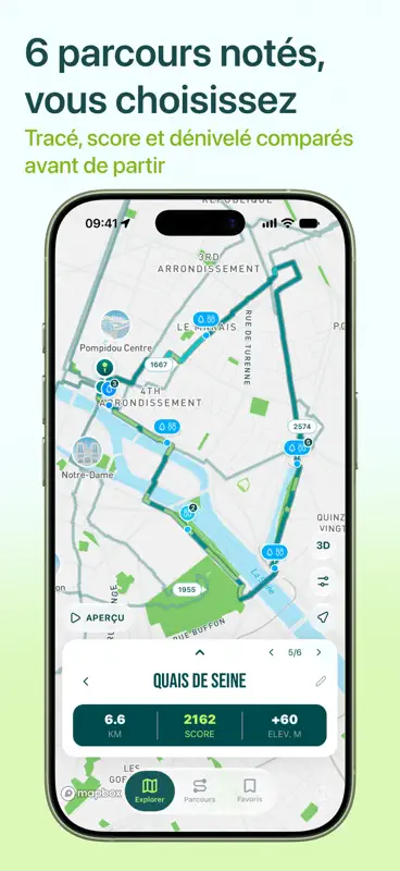 RunninParis – Parcours Running screenshot 3 of 10