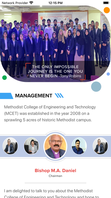 MCET Connect Screenshot