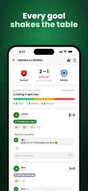 BeTeam: Prediction League screenshot 4