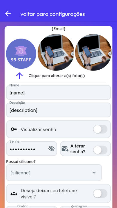 99 STAFF Screenshot