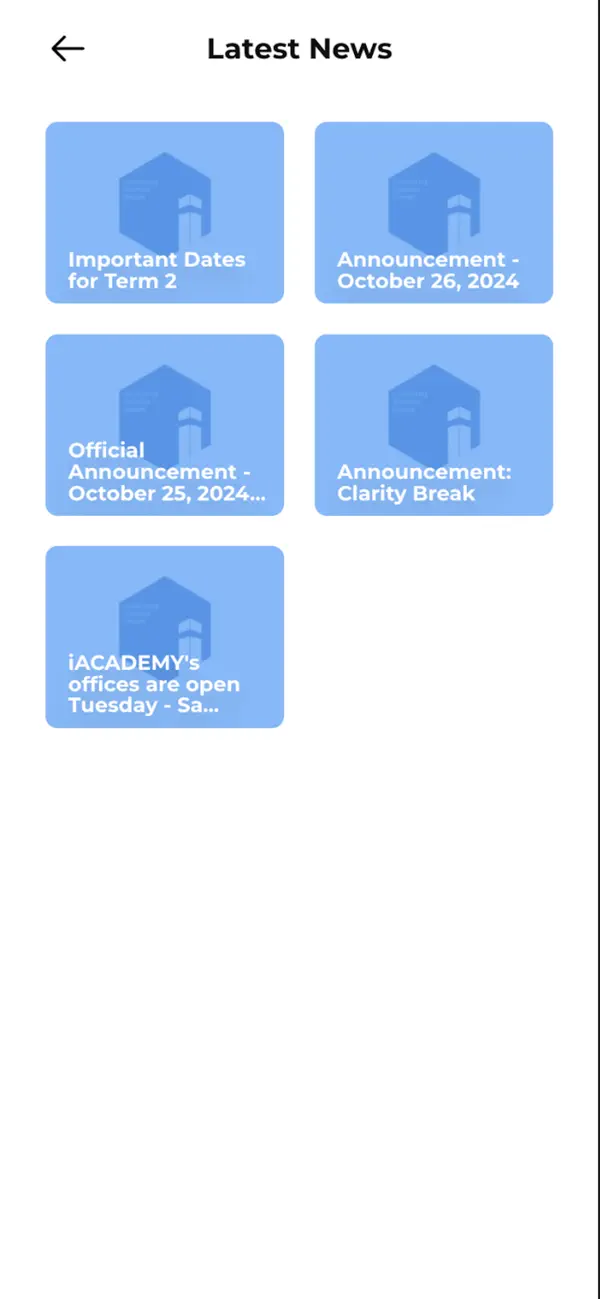 Screenshot #2 pour iACADEMY APP