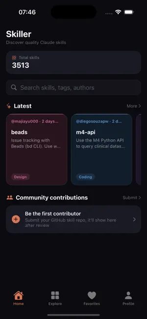 Skiller - AI Skills screenshot 1