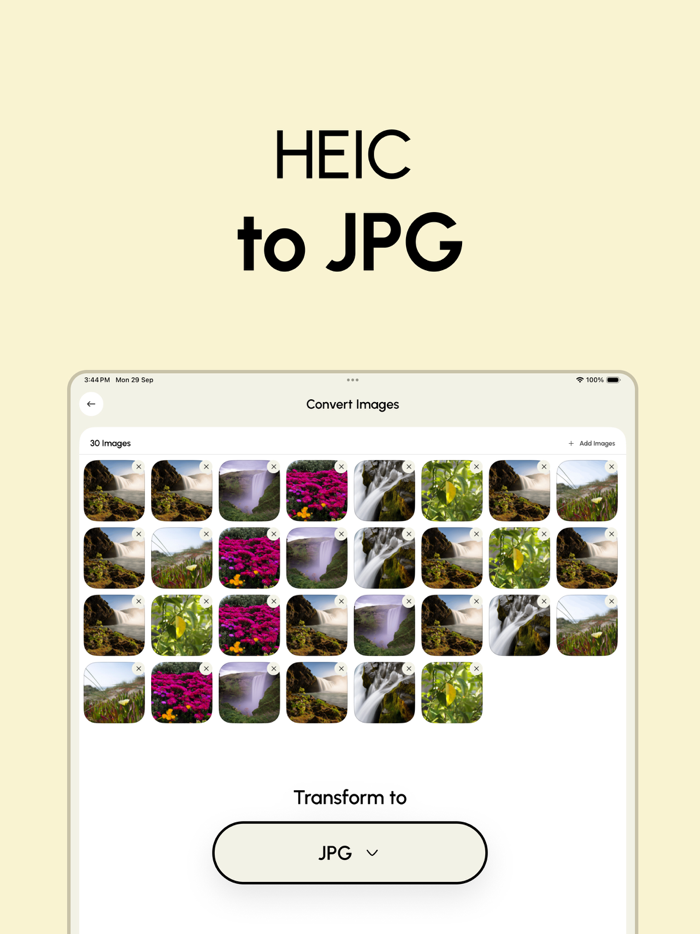 HEIC to JPG Converter・HEIXO