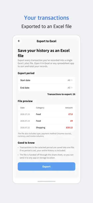 Spend Gently - Mindful Budget screenshot 7 of 8