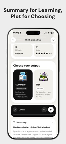 Kore – AI Book Summarizer screenshot