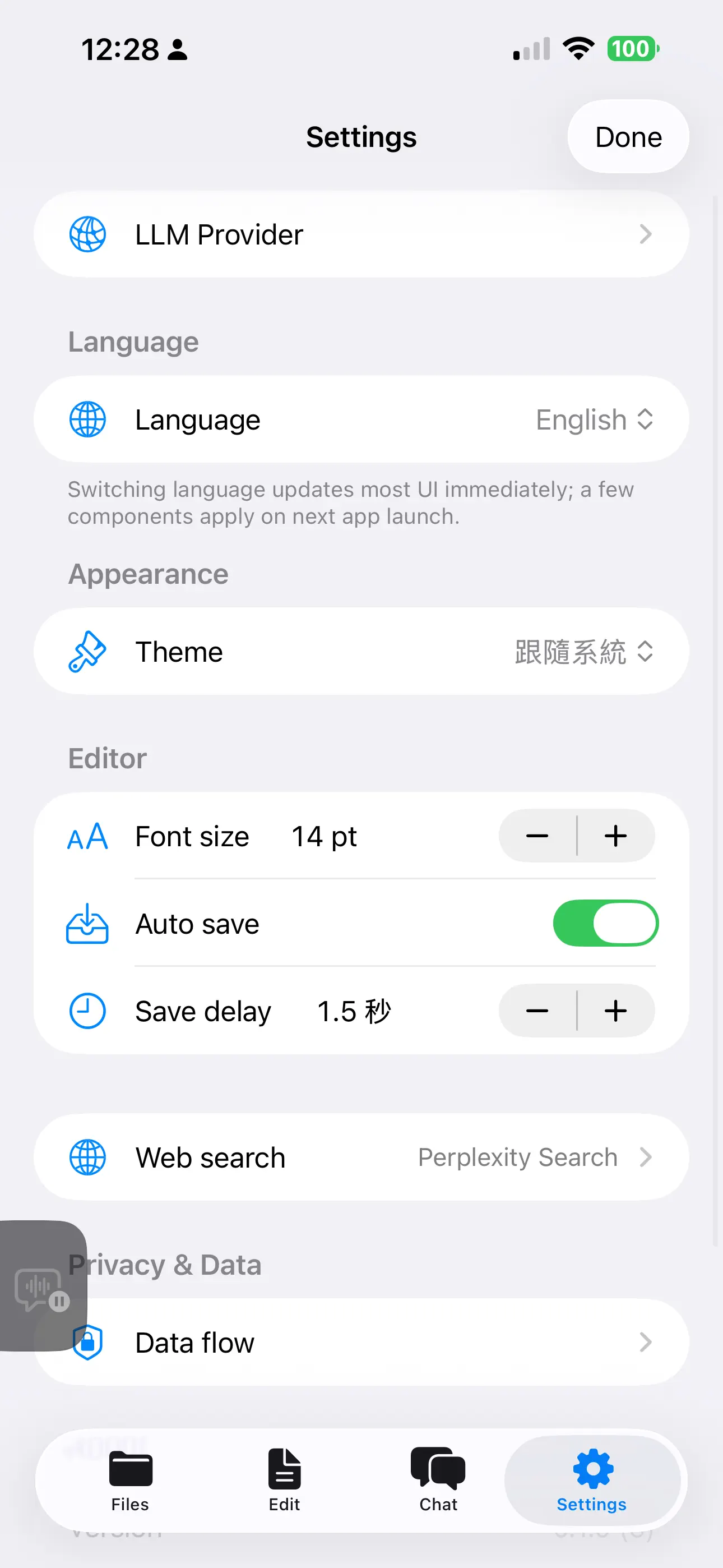 #8. AI-IDE: Code & Markdown Editor (iOS) Przez: Chun Chen
