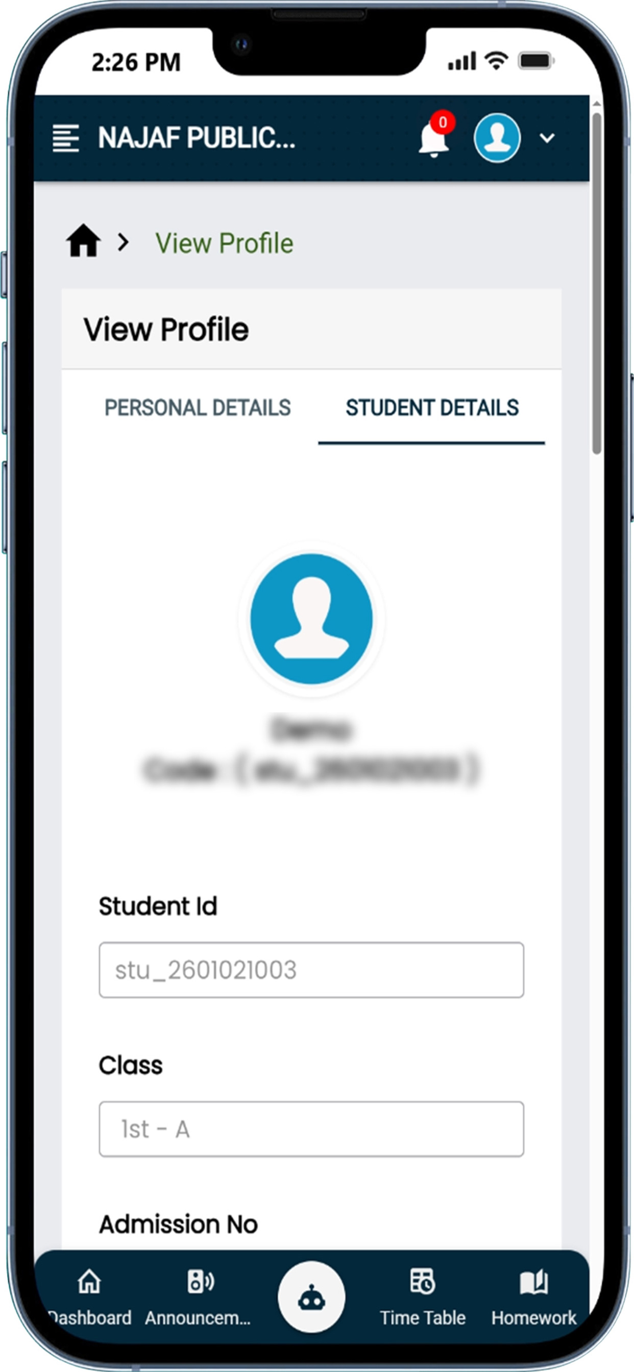 NAJAF PUBLIC SCHOOL screenshot 6