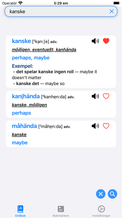 Screenshot 1 of Lexin Offline App