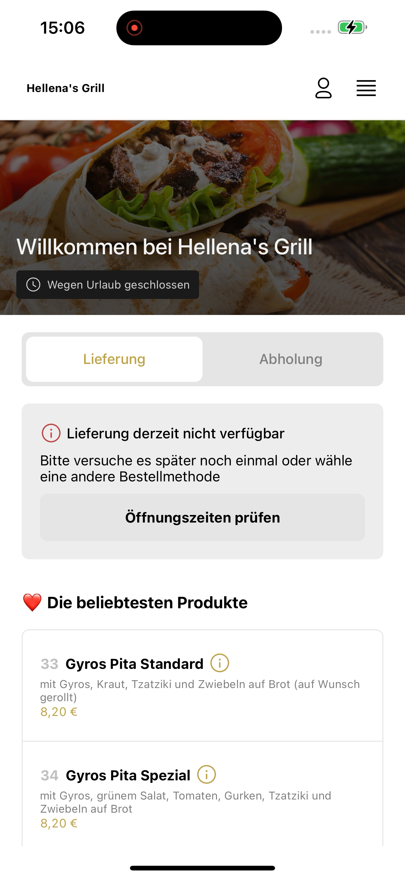 Hellena's Grill screenshot 5