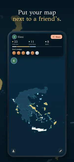Pelagos: Greek Islands Map screenshot 4