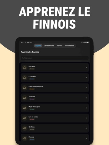 Apprenez le finnois facile iPad screenshot