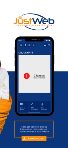 JustWeb Internet screenshot