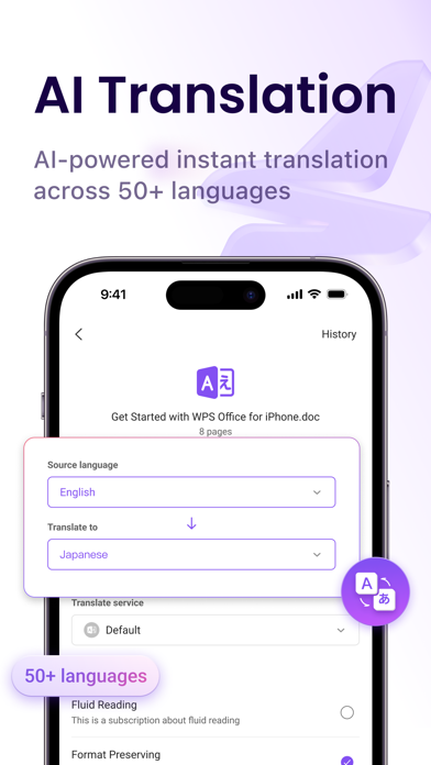 Screenshot #1 pour WPS Office: PDF, Docs, Sheets