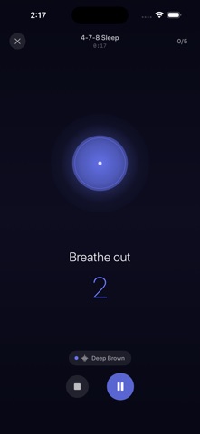 Inhale: Box Breathing Timer Screenshot 3 of 10