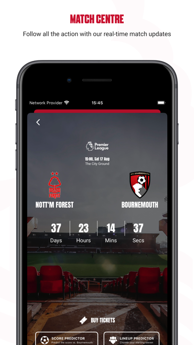 Nottingham Forest App iPhone screenshot 6 - Sports app